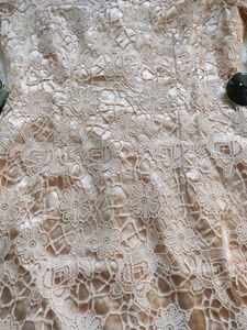 Elegant Lace Mini Dress