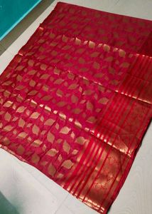 Red Colour Banarasi Silk Saree