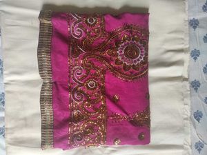Rani Pink Saree