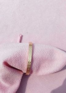 Anti Tanish Bracelet Rose Gold Polish