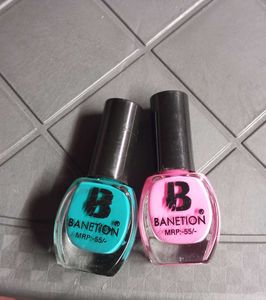 Nail Paint Two Colors