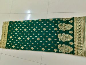 Karva Chauth Special Green Saree
