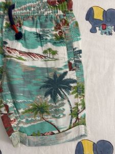 Boys Tropical Print Shorts