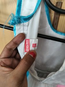 Pastel Color Block Party Dress