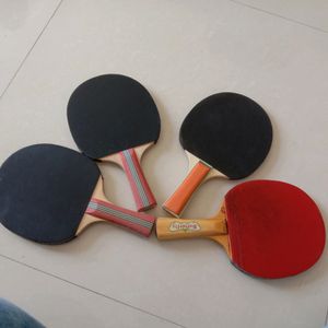 Butterfly Table Tennis Rackets Pack Of 4
