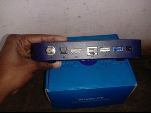 4k Jio Set Top Box With Adapter