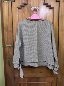 Zara Brown Top