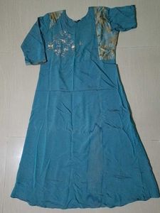 Elegant Blue anarkali kurta