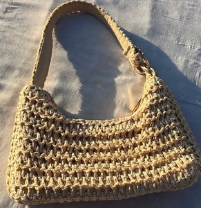 H&M Straw Shoulder Bag