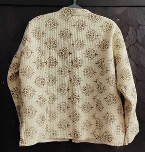 Quilted Button Down Jacket