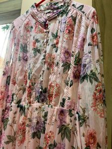 Coverstory Floral Heavy Tiered Maxi Dress