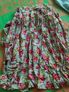 Nyra Cut,Frut Cut Kurta And Trouser