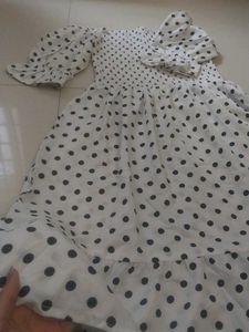 Chic Polka Dot Midi Dress