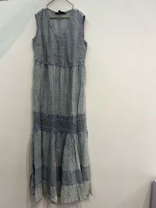 Zink London Denim Blue Maxi
