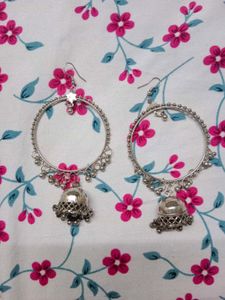 Hoop Jhumka Earrings