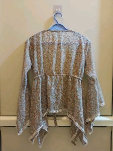 Floral Print Shrug