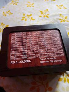 1 Lakh Savings Goal Tracker Box