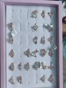 Stone Rings Pack Of 4