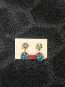Floral Dangle Earrings
