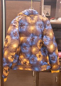 unisex Stylish Patterned Puffer Jacket