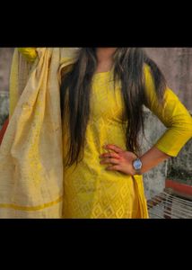 Elegant Yellow Salwar Suit