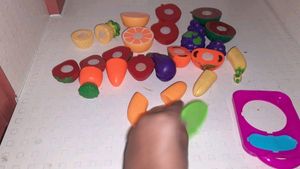 Pack Of Toys Fruits And Vegetables For Kids