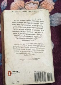 A Short History of English Literature