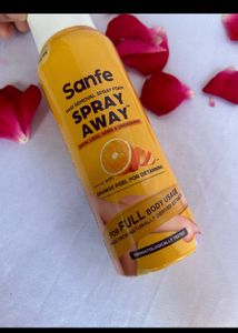 Sanfe Hair Removal Spray Foam – OrangePeel | 112ml