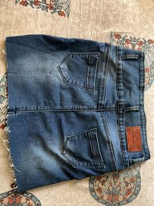 Denim Mini Skirt