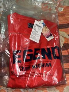 flying machine original red colour sweat shirt