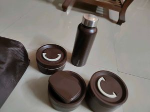 Oliveware Microvave Steel New With Tag Lunch Box