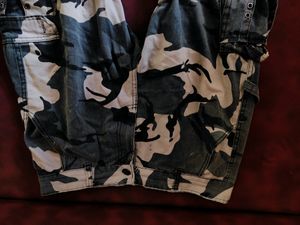 Semi Baggy Fit Jogger , Cargo Pant  Red Camel