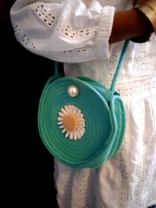 Cute flower Sling bag