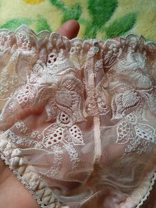 Cotton Strech Lace Briefs