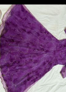 Organza Long Dress(Y2k Print)