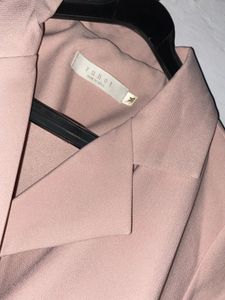 Blush Pink Blazer Dress