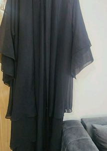 Abaya Frm Saudi 3layers🖤
