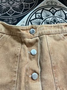 Cute Brown Mini Skirt