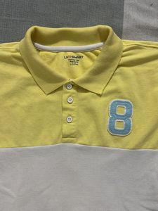 Boys Yellow Polo Shirt
