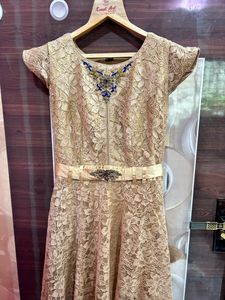 Beautiful Gown With Belt