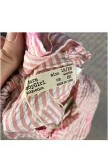 ZARA Baby Girl Pink Floral Dress