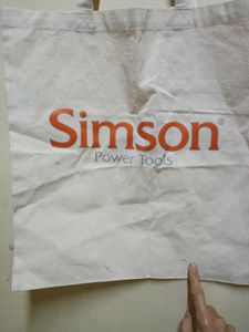 Simson Tote Bag totally new 10/10