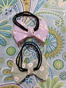 Combo Daisy Bow Rubber Bands🌻🌼🌻