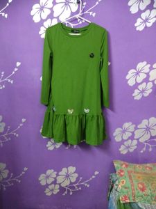 Green Casual Dress
