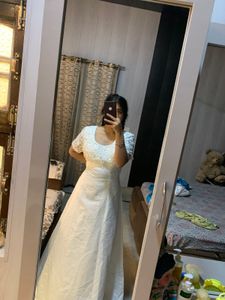 Gorgeous White Lace Gown🎀🦋