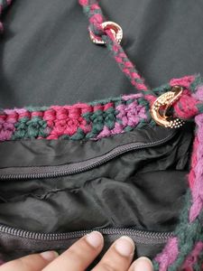 Crochet Yarn Handbag