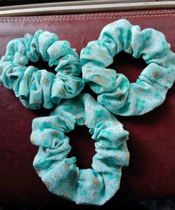 Hair Scrunchies - Set of 3