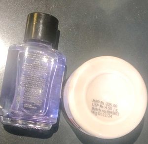 Plum Marshmallow Body Lotion &amp; Nail Remover Combo
