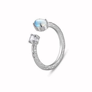 GIVA Silver Bold Ring