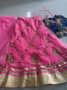 Ghagra Choli Rose